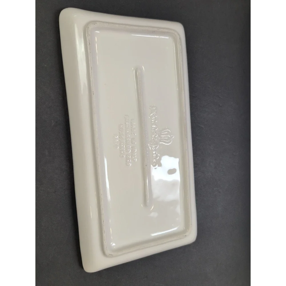 Maioliche Jessica Cream Rectangular Tray Platter Made in Italy READ
